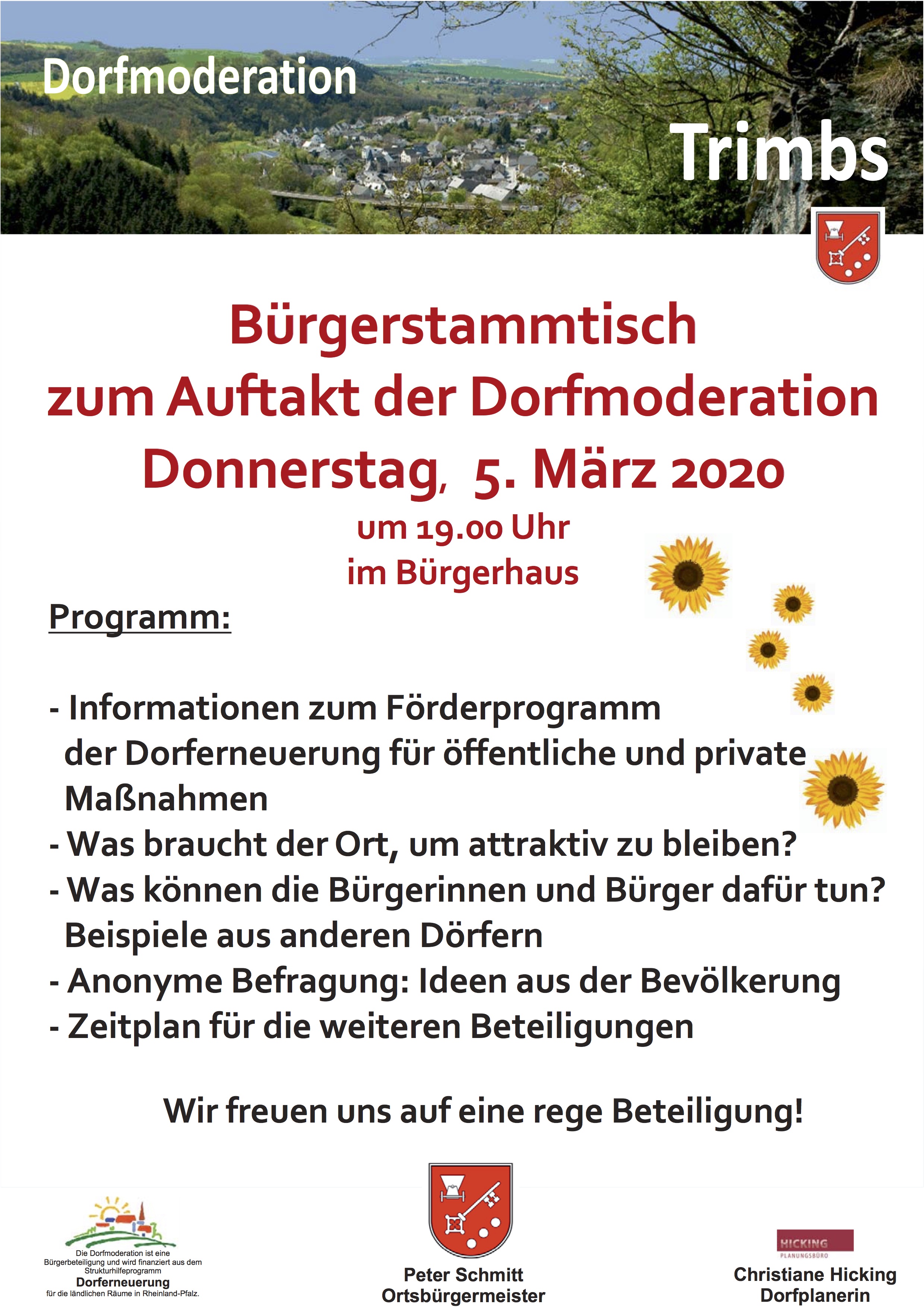 1 Trimbs Plakat Auftakt